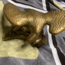 Bronze Eagle Statue 12 Inch’s Wide