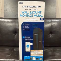 Chamberlain Wall Mount Drive Ultra-Quiet Smart Garage Door Opener with Battery Backup and WiFi Connection 