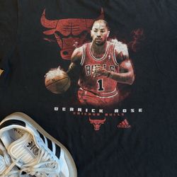 Vintage Adidas Chicago Bull Rose Tee 