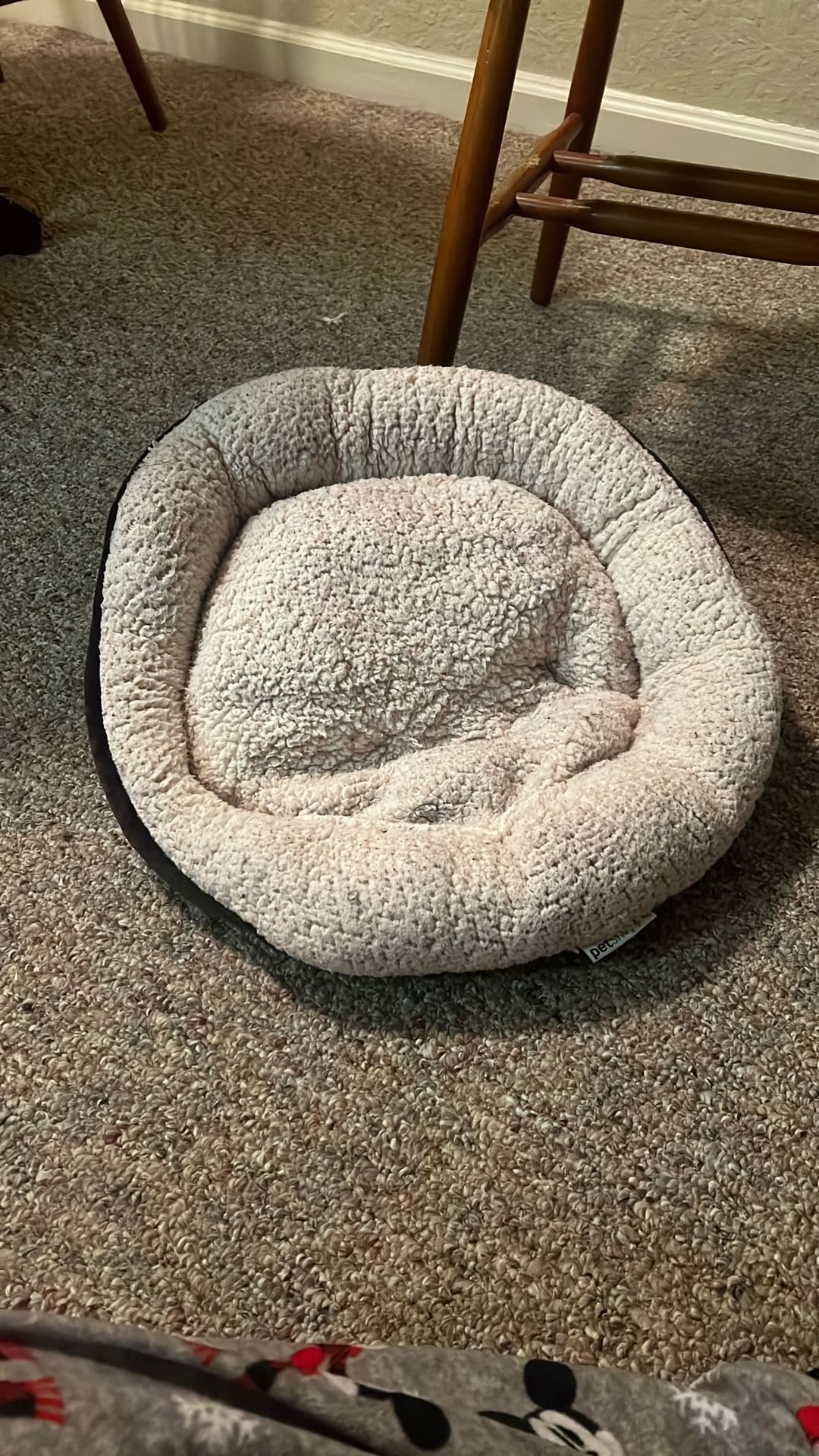 Tan/Black Cat Bed