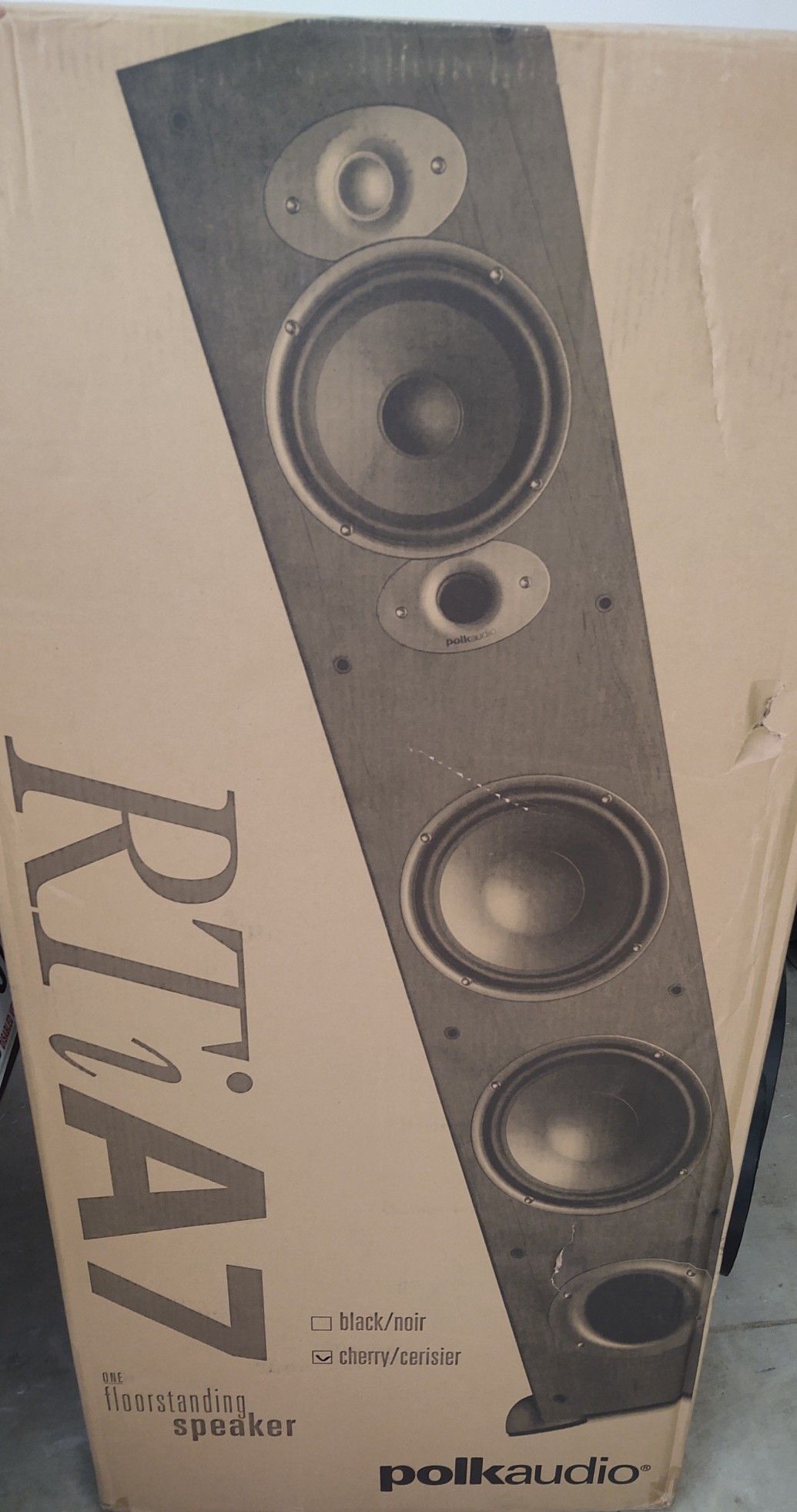 Polk Audio RTi A7 Floor standing speaker (Cherry)