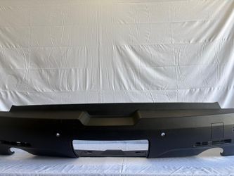 2018-2020 Chevy Traverse Rear Lower Bumper Valance w/Sensor Holes OEM (contact info removed)7