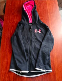 Girls under armor jacket size small
