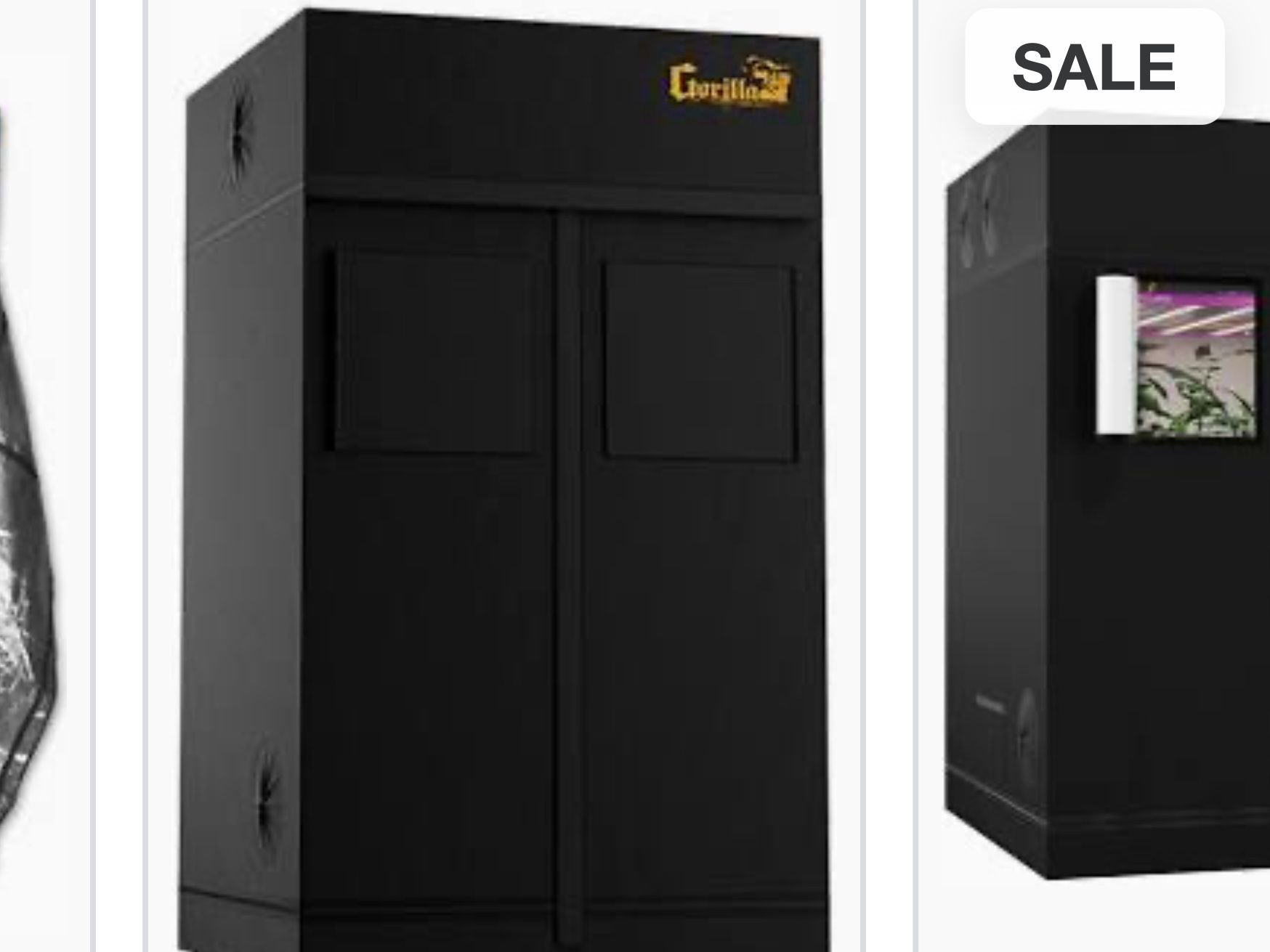 Gorilla Grow Tent 4x4 And 8 Feet Tall