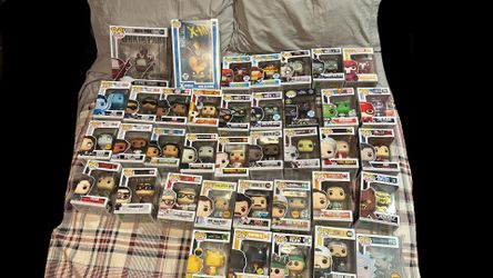 Funko Pop Lot Marvel, Horror, Dc, Tv, Music
