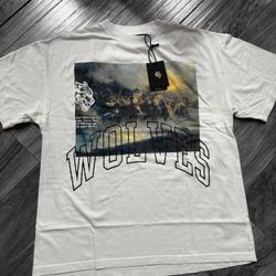 Darc Sport Wolves War T Shirt Size Large