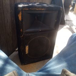 I Have Two Yamaha Speakers Play Perfect No Rips Or Tears They Sound Good