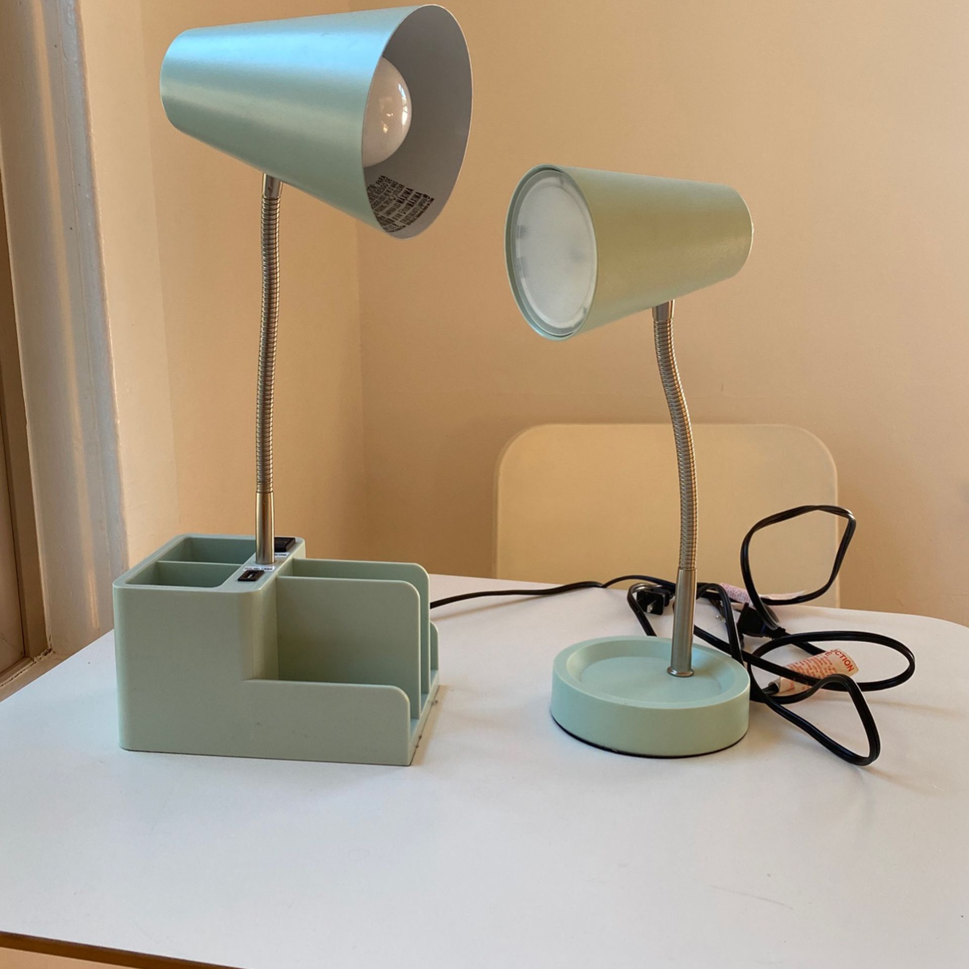 Mint Green Desk Lamps