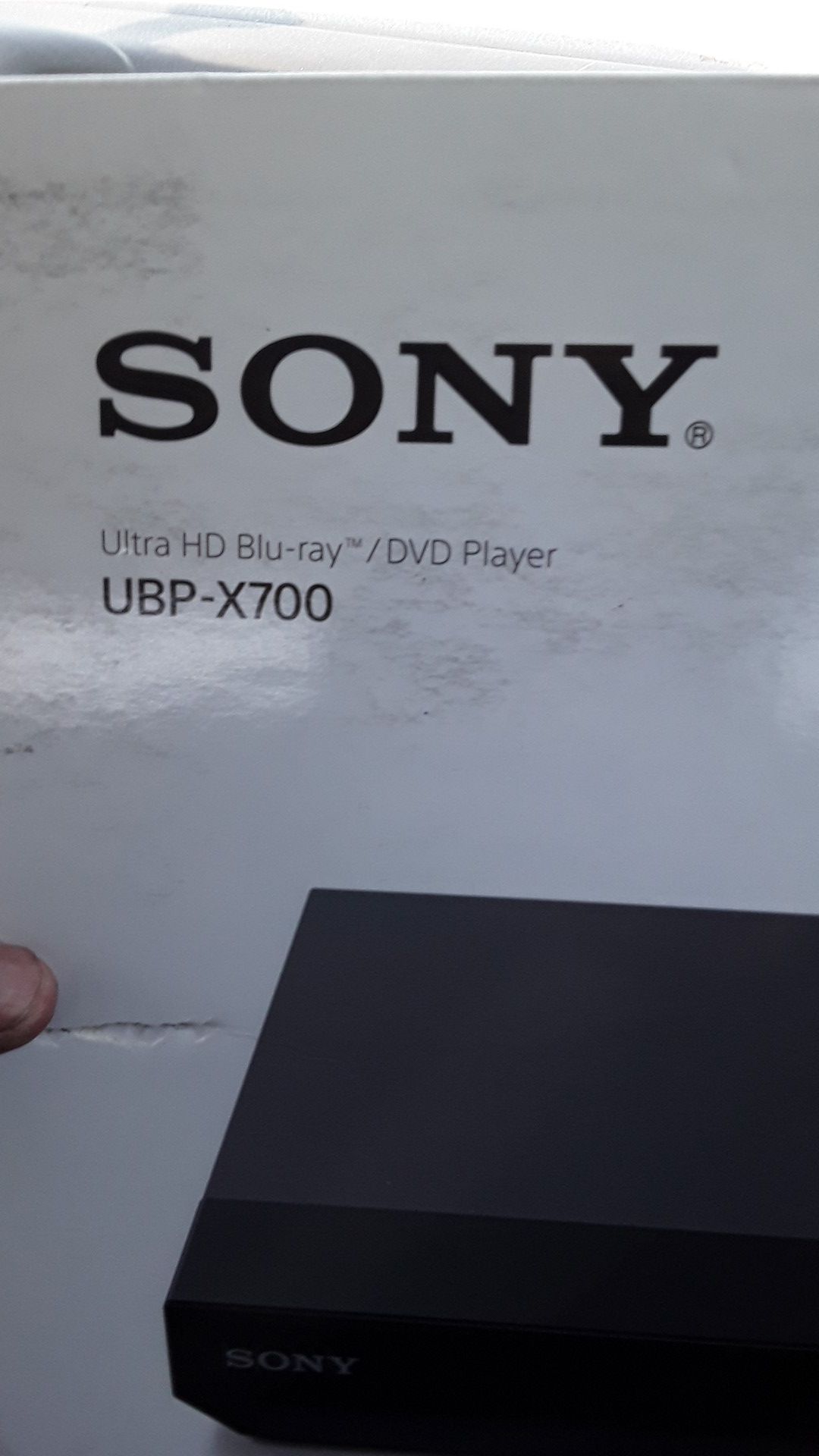 Sony ultra hd blu ray dvd player