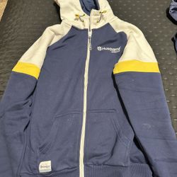 Husqvarna Zipper Hoodie Unisex Size M