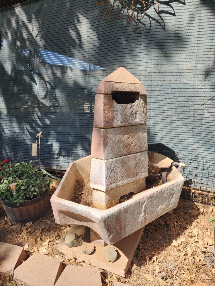 Concrete Fountain