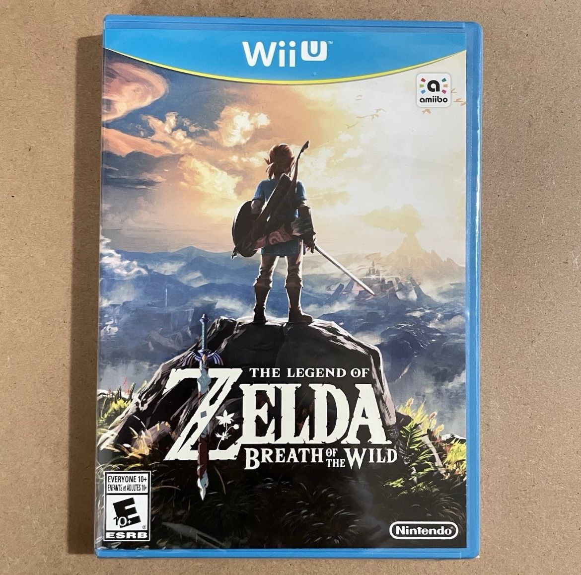 Legend of Zelda Breath of the Wild Nintendo Wii U Factory Sealed New Authentic