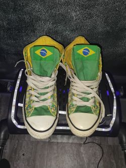 Converse All Star Brazil Edition High Tops size 8 m