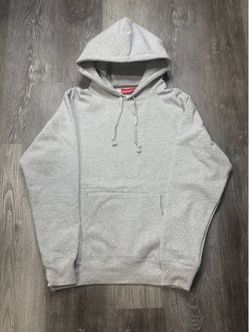 Supreme hoodie gray