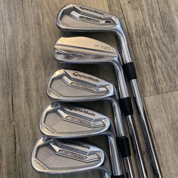 Taylormade P750 Forged Iron Set 6-9P (RH) True Temper Steel Tour Issue X100 