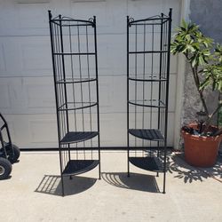 Ikea Corner Wall Shelf Stands  - $30 Each Or $55 For Both
