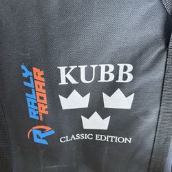 RALLY AND ROAR KUBB YARD GAME SET 