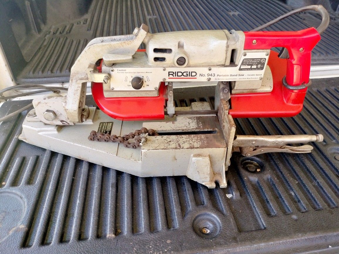Ridgid Portable Band Saw W/ Variable Speed
