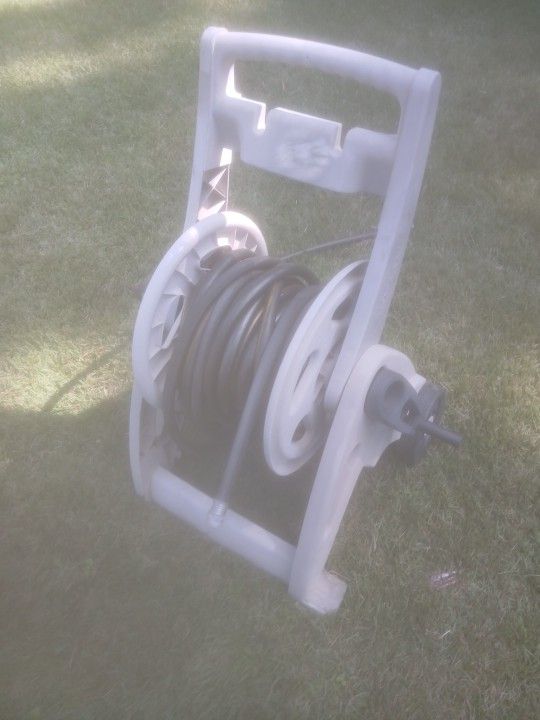 Hose Reel With Hose