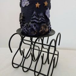Decorative Candle Holder And Candle 