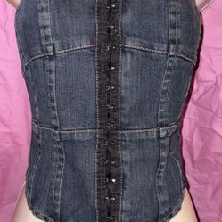 Guess Jean Denim Corset Size Small
