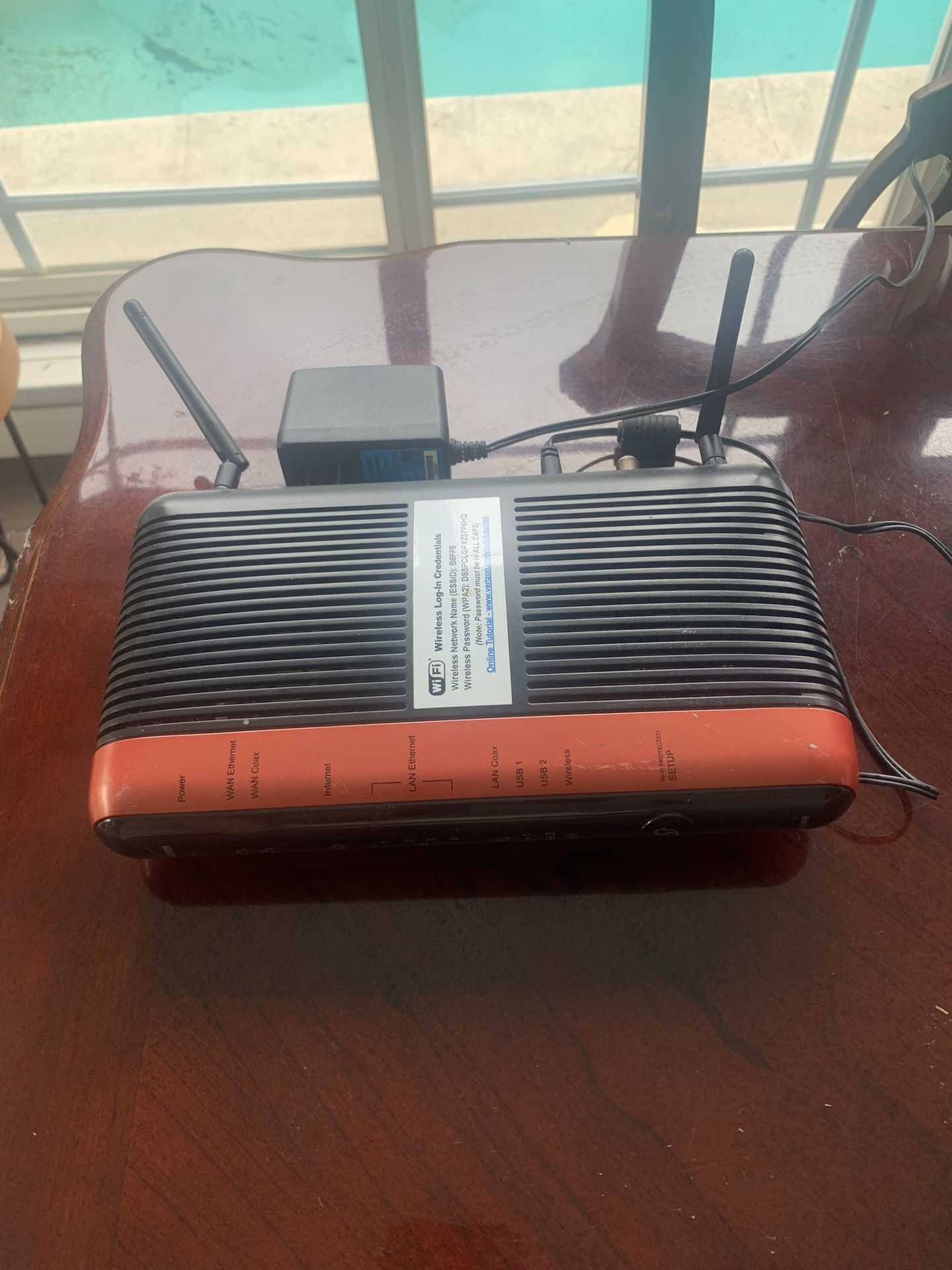 Verizon Cable Modem / Wireless Router