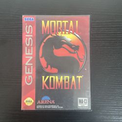 Mortal Kombat Sega genesis 