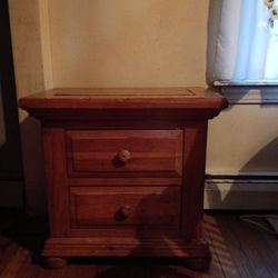 Oak Nightstand/End Table Moving Sale