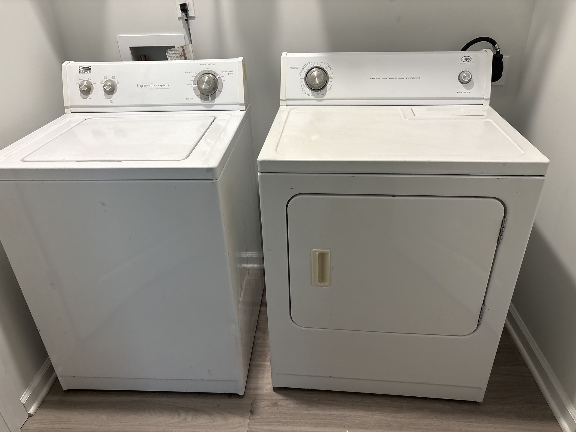 Washer & Dryer