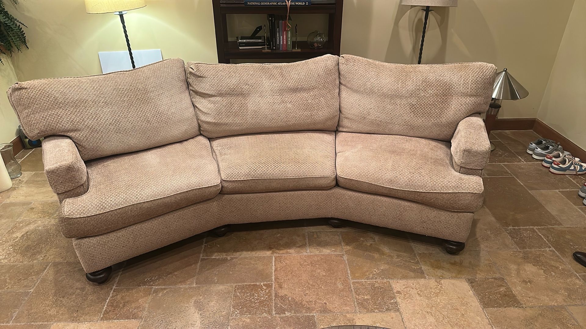 Henredon Angled Couch (Down)