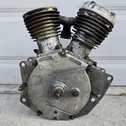1936 Indian Junior Scout 500cc Flathead V-Twin Motor (Rare)
