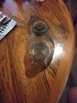 Antique wasp/bee trap