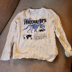 H&m Boys Triceratops Shirt
