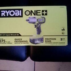 Ryobi One Plus 18 V 1/2 In. Impact Wrench (Brand New)