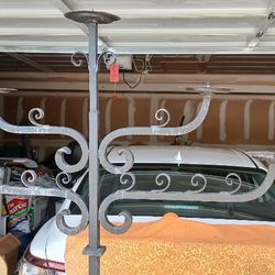 Vintage WROUGHT  IRON  Candleabra 