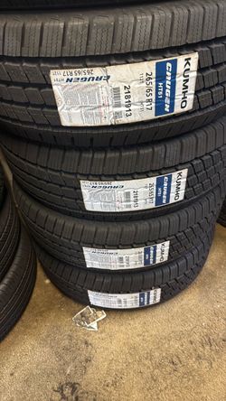 Kumho Crugen HT51 265/65R17 Tires – Set of 4