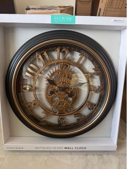 La Crosse Clock Co. Antique Style Clock