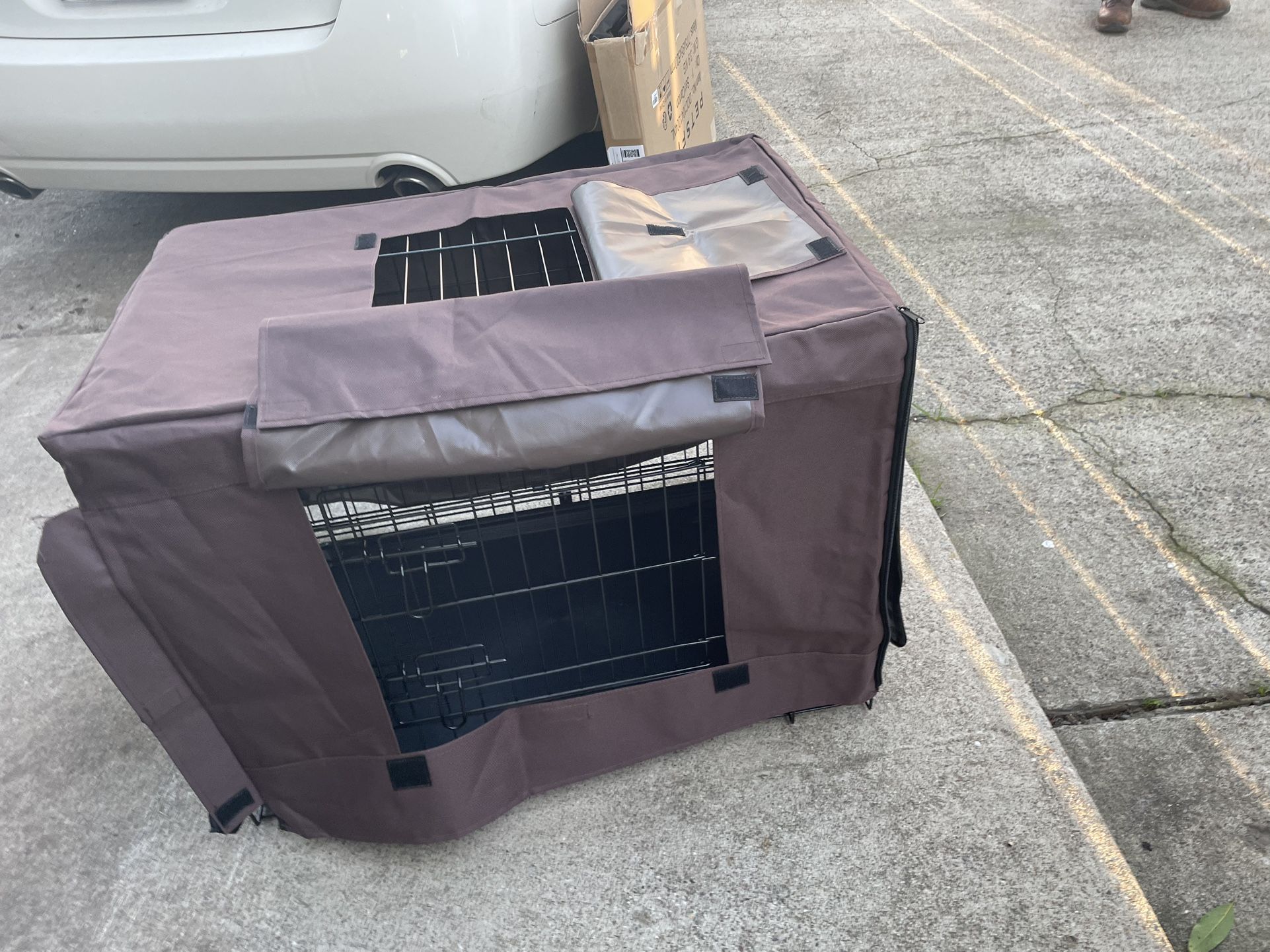 Foldable Dog Crate 