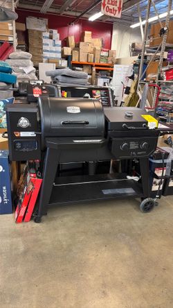 Pit boss propane smoker and griddle bbq