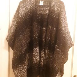 Sweater Poncho One Size Fits All