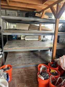 Large Metal Shelf