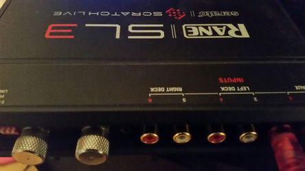 Rane SL 3 mixing interface