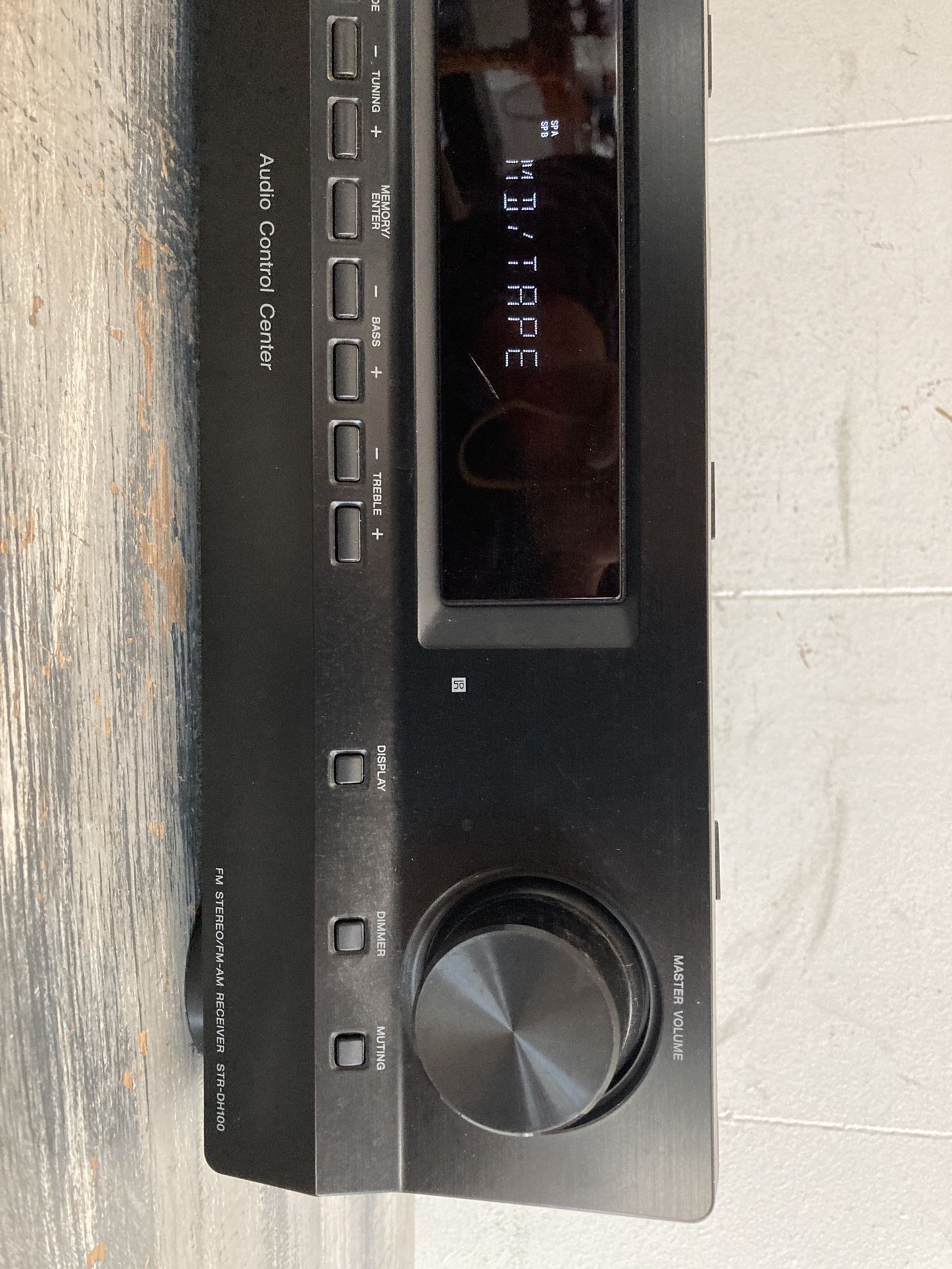 Sony STR-DH100 AM/FM Stereo Receiver