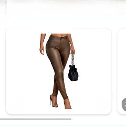 Womens Leather Pants