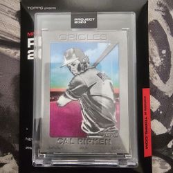 Topps PROJECT 2020 #92 - 1982 Cal Ripken Jr. Baltimore Orioles by Don C 