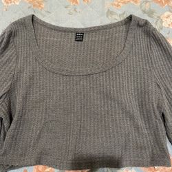 short long sleeve top