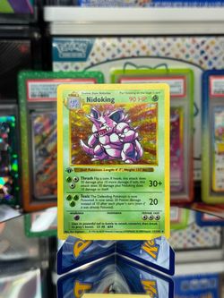 Shadowless nidoking 1st edition