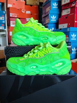 New Puma Lamelo Melo Ball LaFrance Runner RNR Shoes Mens 8.5 9.5 Green Grinch