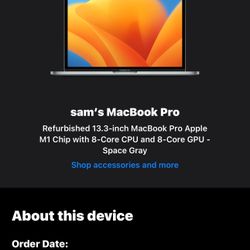 MacBook Pro 2021 M1 Chip