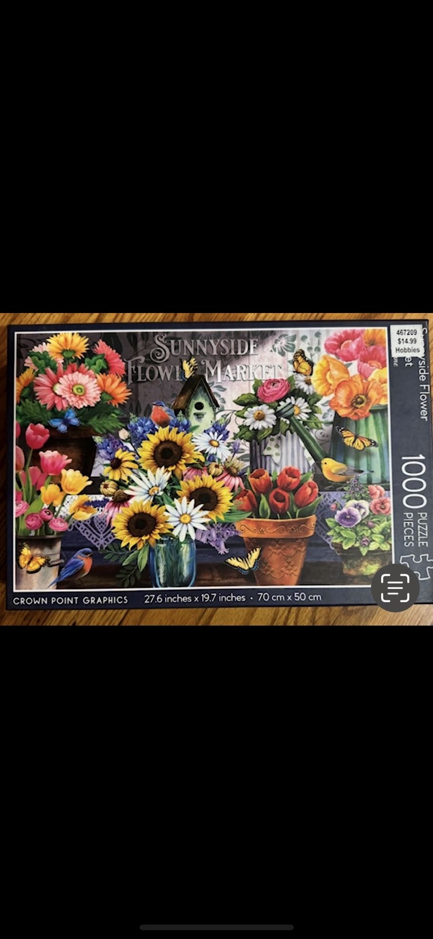 1000 Piece Puzzle Sunnyside Flower market